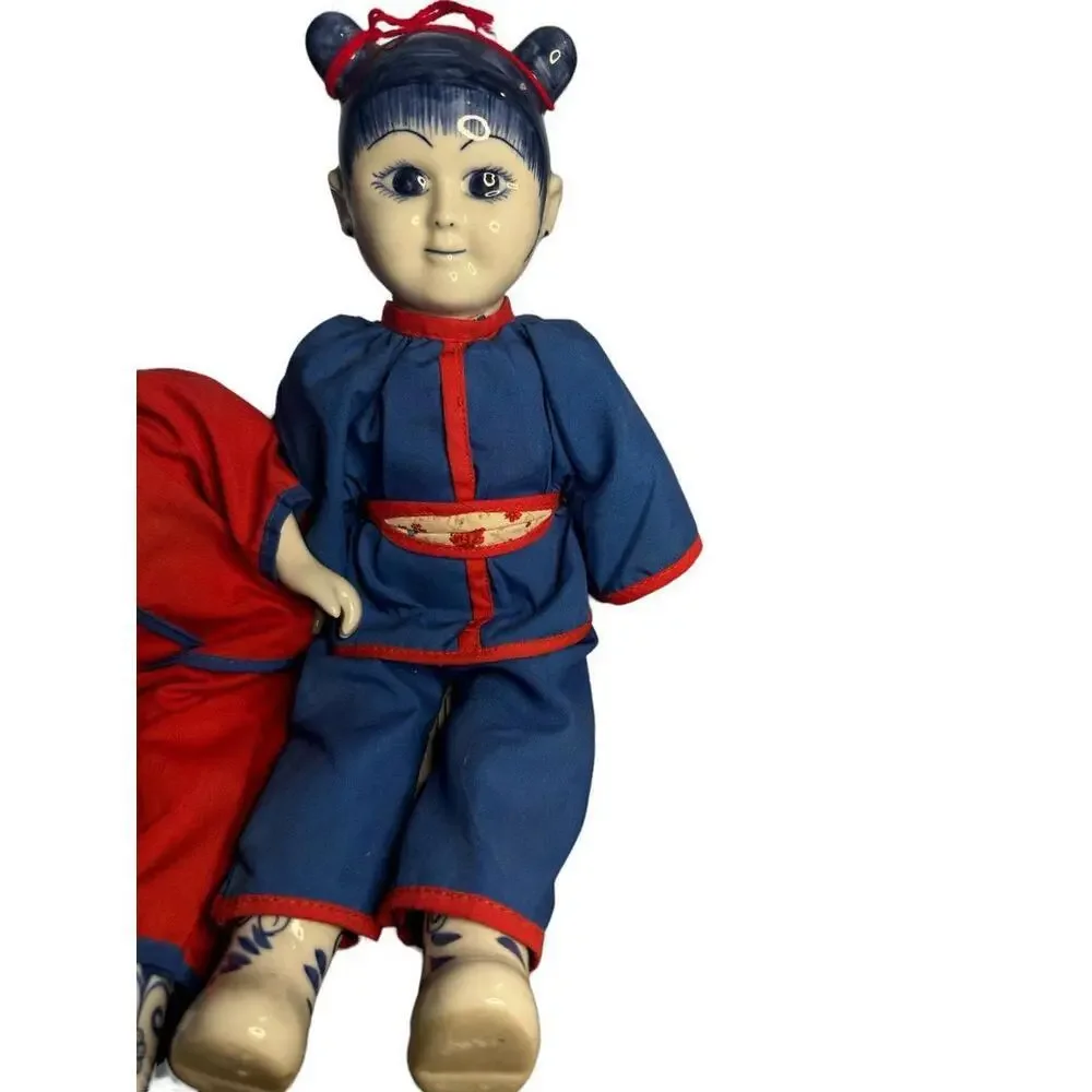 Vintage  These collectible dolls add a touch of nostalgia to your seasonal decor